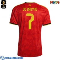 Fotballdrakt Herre Belgia Kevin De Bruyne #7 Hjemmedrakt VM 2026 Kortermet